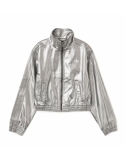 adidas FIREBIRD TRACK TOP DENIM シルバーメタリック - シルバー