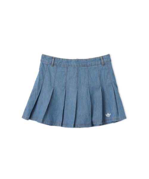 adidas DENIM PLEATED SKIRT