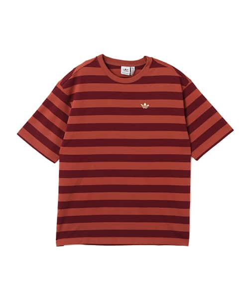 adidas ATHLETIC DEPT STRIPED SHORT SLEEVE TEE