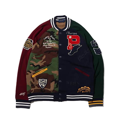 POLO RALPH LAUREN LSFBJCKTM3-LONG SLEEVE-KNIT MULTI 18HO-I