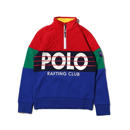POLO RALPH LAUREN LS HZ M11-LONG SLEEVE-KNIT RED MULTI 18HO-I
