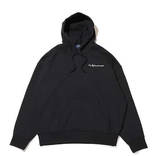 POLO RALPH LAUREN LONG SLEEVE-SWEATSHIRT HEAVY WT FLEECE POLO BLACK