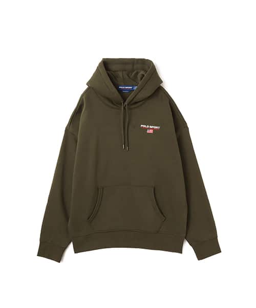 POLO RALPH LAUREN Relaxed Fit Polo Sport Hoodie COMPANY OLIVE - オリーブ