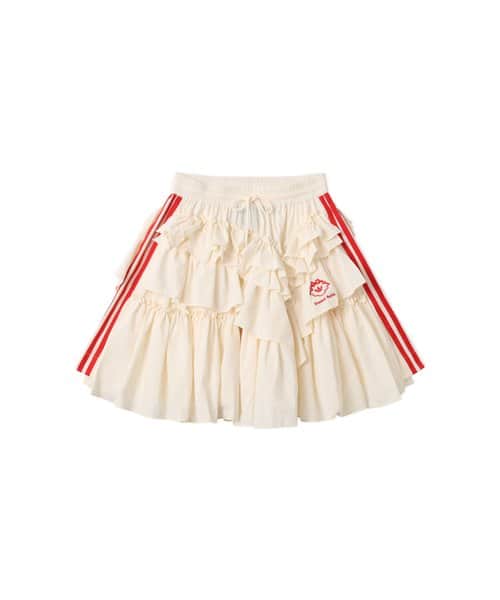 adidas SIMONE ROCHA FRILL SKIRT チョークホワイト - ホワイト