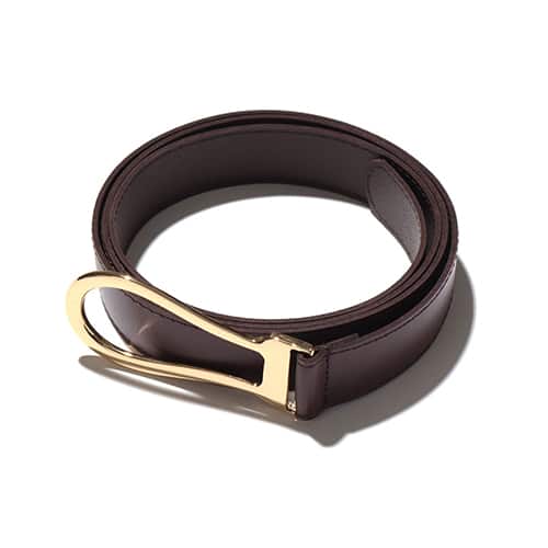 atmos pink デザイン ベルト BROWN