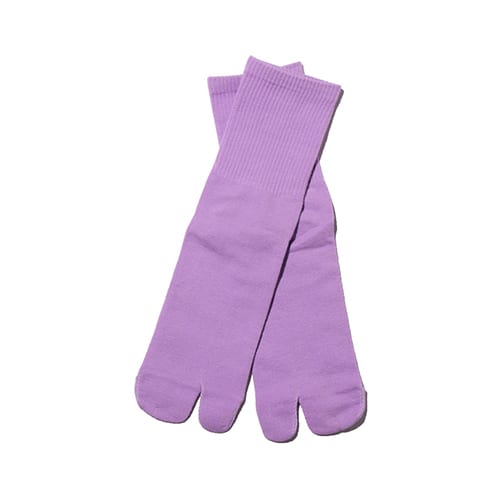 atmos pink カラフル タビ ソックス PURPLE