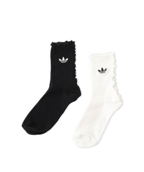 adidas RUFFLE CREW SOCKS 2 PAIRS