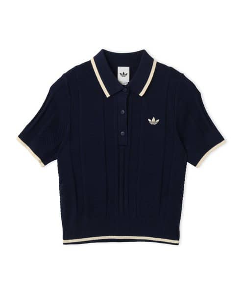 adidas CABLE KNIT CALI TEE POLO