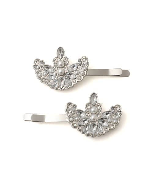 adidas SIMONE ROCHA HAIR CLIPS シルバーメタリック - シルバー