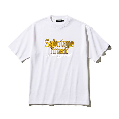 Kinetics STATEMENT OVER SIZE T-SHIRT WHITE 21SS-I