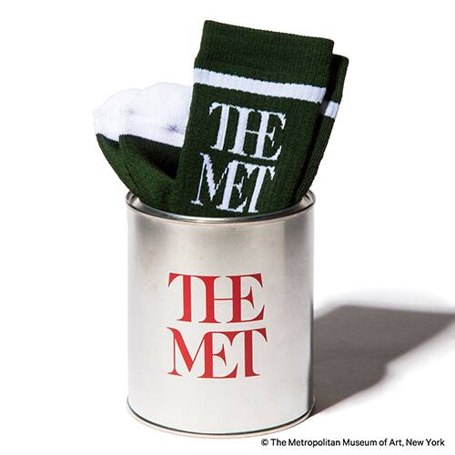 THE MET LOGO SOCKS for Kinetics CAN SET GREEN 22SS-I