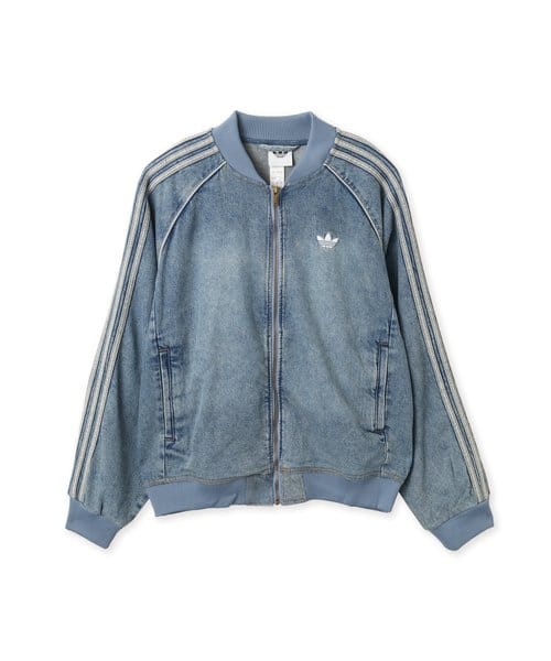 adidas SST ADICOLOR DENIM TRACKTOP LIGHT WASH