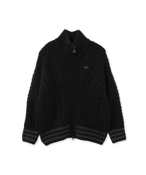 adidas CABLE KNIT FIREBIRD TRACK TOP