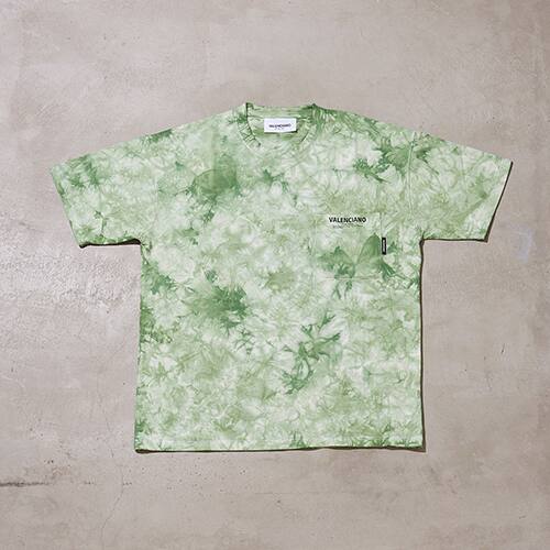 VALENCIANO TYE-DYE T-SHIRT OLIVE 21SU-I