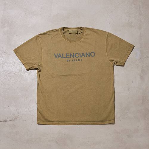 VALENCIANO PIGMENT DYED T-SHIRT OLIVE 21SU-I