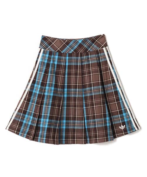 adidas PLEATED CHECK SKIRT マルチカラー - マルチ