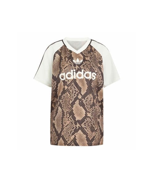 adidas SNAKE PRINT SATIN JERSEY