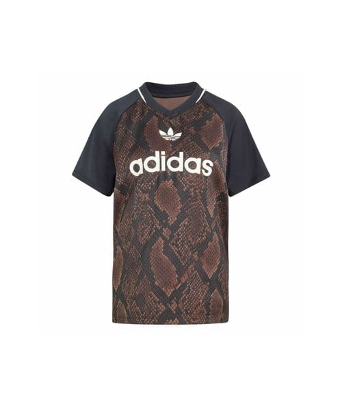 adidas SNAKE PRINT SATIN JERSEY