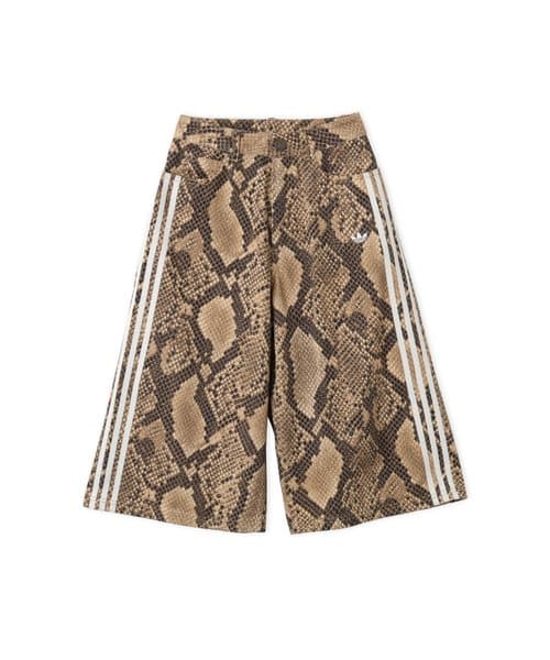 adidas SNAKE PRINT DENIM BERMUDA