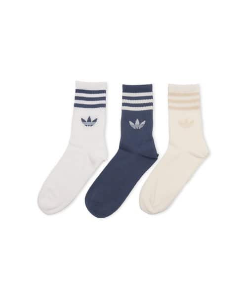 adidas 3-STRIPES CREW SOCKS 3 PAIRS