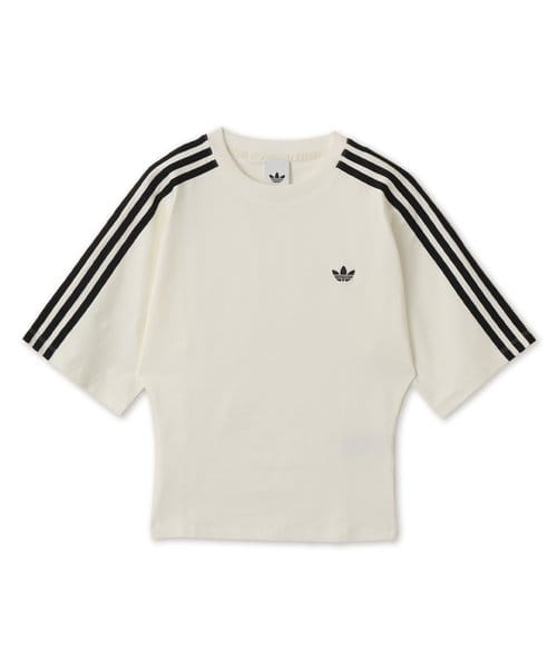 adidas ADILENIUM 5.0  SLIM SS TEE オフホワイト - ホワイト