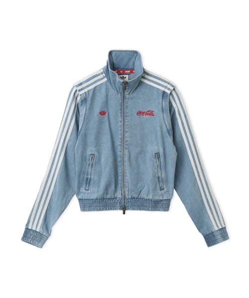 adidas COCA COLA FIREBIRD REG DENIM TRACK TOP