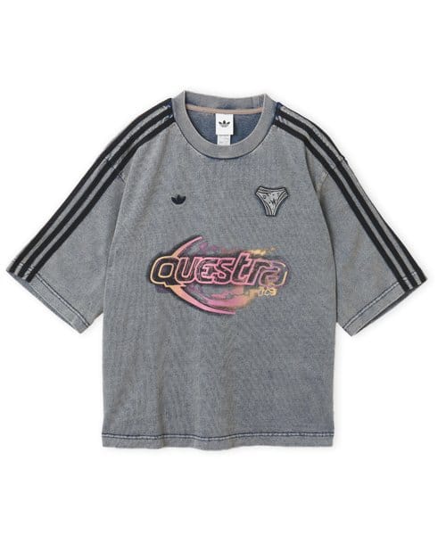 adidas ADILENIUM 5.0  DENIM TEE カーキブラウン - カーキ