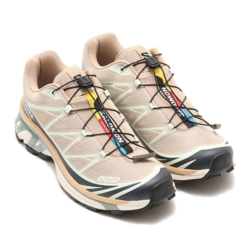 SALOMON XT-6 Oxford Tan/Carbon/Clearly Aqua