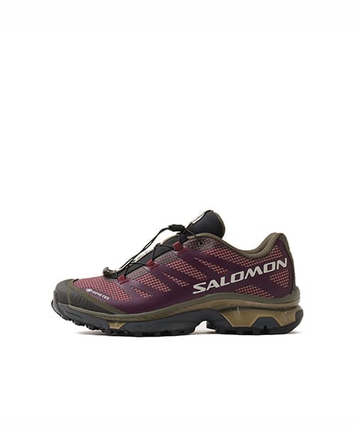 SALOMON XT-4 OG GTX Maroon Banner/Winter Bloom/Grape Le - レッド