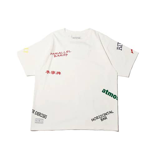 atmos x LI-NING x F.Yutaka S/S Tee WHITE 20SP-S