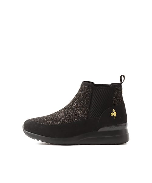 le coq sportif ANOULD ブラック / ゴールド - ブラック