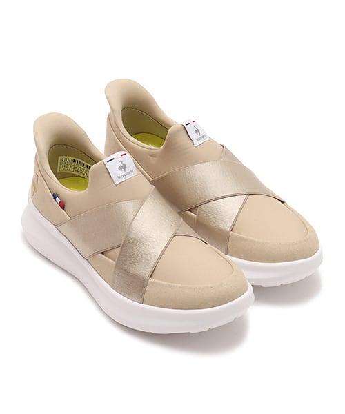le coq sportif MARNE DBSP SI ベージュ / ホワイト
