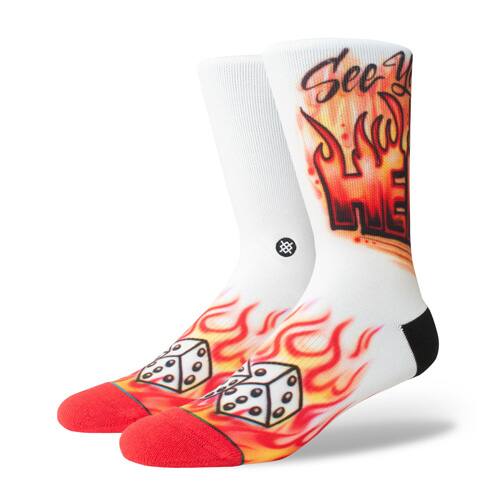 STANCE AIRBRUSH HELL  RED