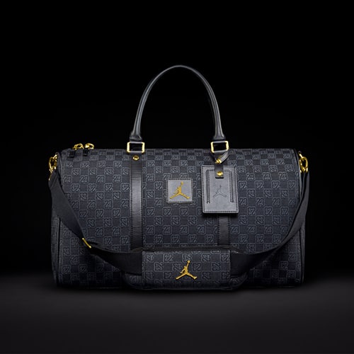 JORDAN BRAND MONOGRAM MINI MESSENGER BAG BLACK 23HO-S