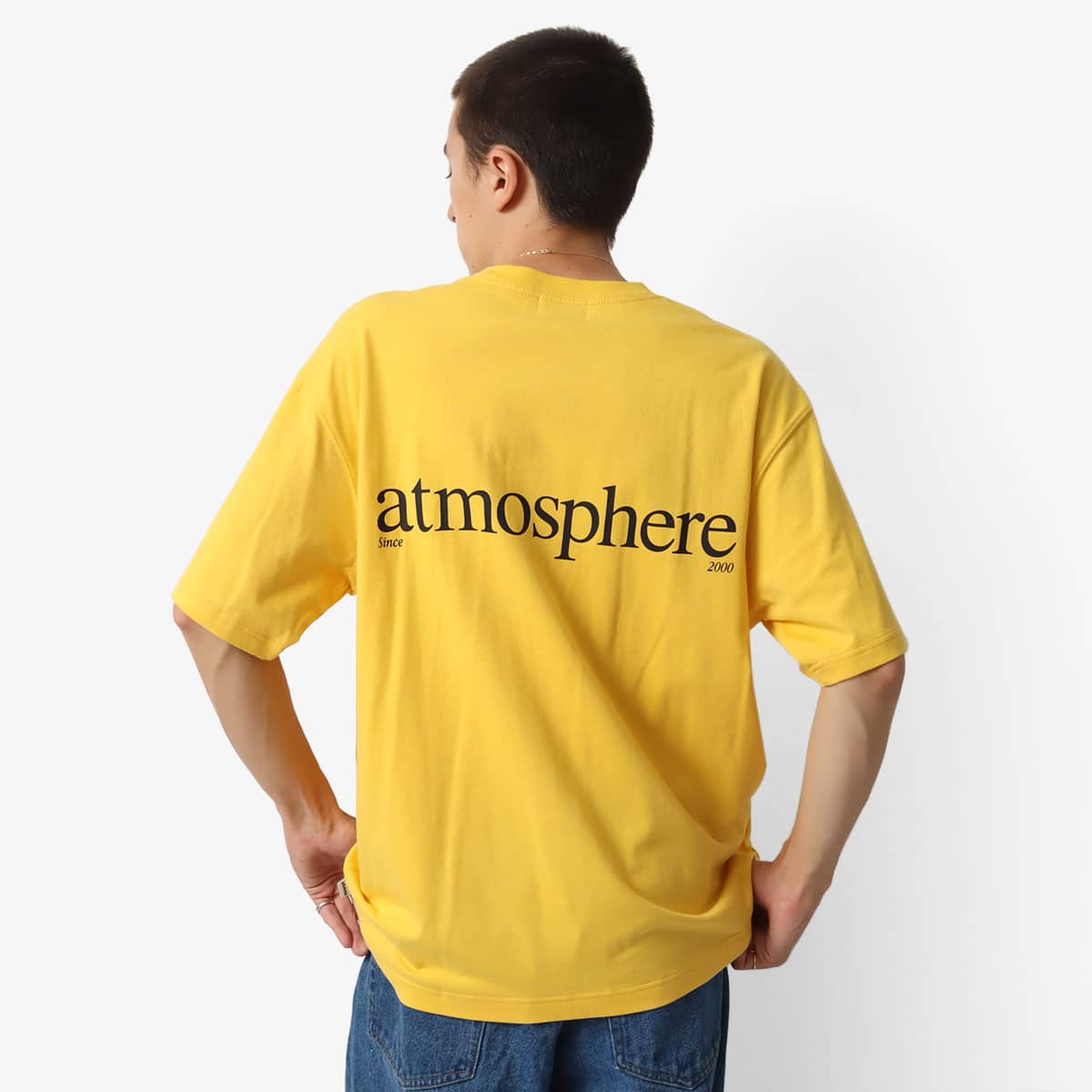 atmosphere Logo T-shirts YELLOW 23FA-I
