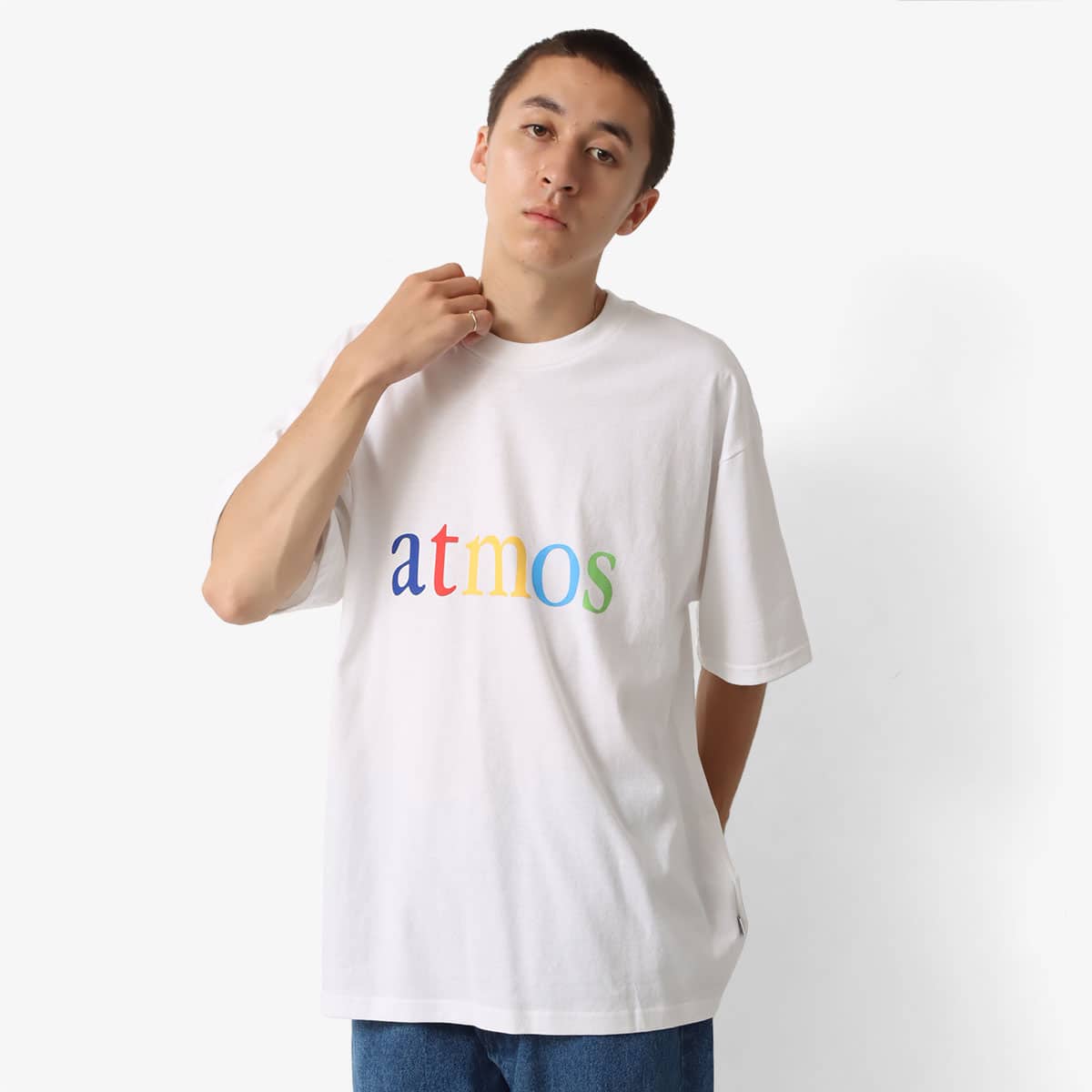atmos Multi-Color Logo T-shirts WHITE 23FA-I