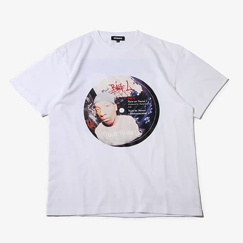 atmos × BIG L × Manhattan Records Vinyl T-shirts WHITE アトモス 