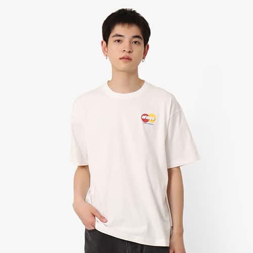 atmos Circle Logo T-shirt GRAY