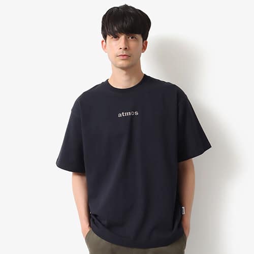 atmos Embroidery Classic Logo T-shirts NAVY 24SP-I