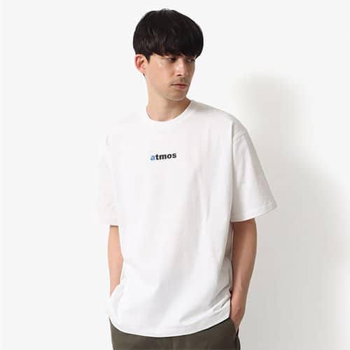 atmos Embroidery Classic Logo T-shirts WHITE 24SP-I