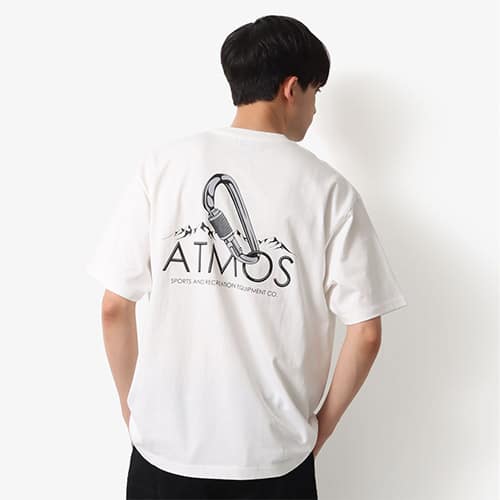 atmos Mountain Range T-shirts WHITE 23SU-I