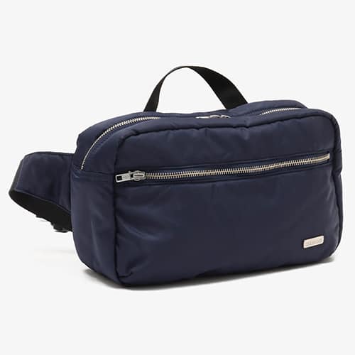 atmos Nylon Twill Waist Bag NAVY|atmos（アトモス） 公式オンラインストア