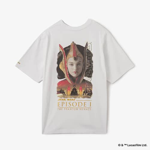 atmos 【STAR WARS】 Padme Amidala / T-shirt WHITE