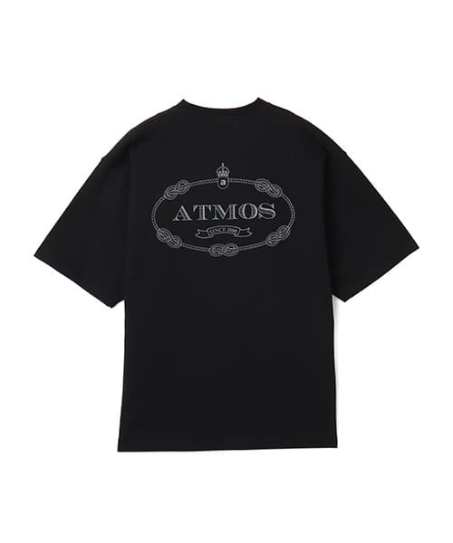 atmos Emblem Logo T-shirt BLACK - ブラック