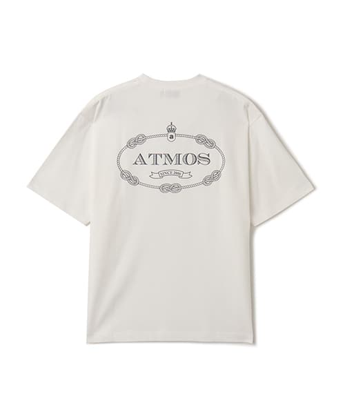 atmos Emblem Logo T-shirt WHITE アトモス エンブレム ロゴ Tシャツ ホワイト
