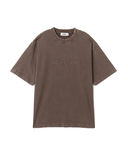 atmos atmosphere Logo T-shirt BEIGE - ベージュ