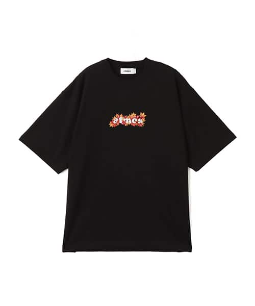 atmos Momiji Embroidery T-shirt 2 BLACK - ブラック