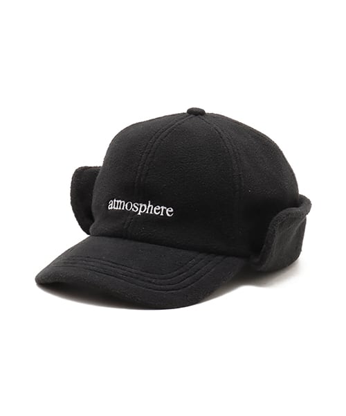 atmos Fleece Cap BLACK - ブラック