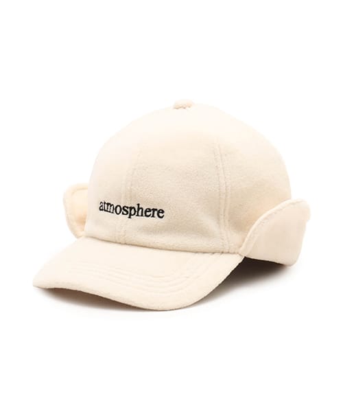 atmos Fleece Cap OFF WHITE