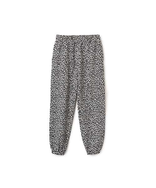atmos Embroidery Classic Logo Sweat Pants BLACK LEOPARD